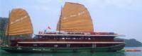 Travelers with Exclusively cruise Halong Bay with Annam Junk 